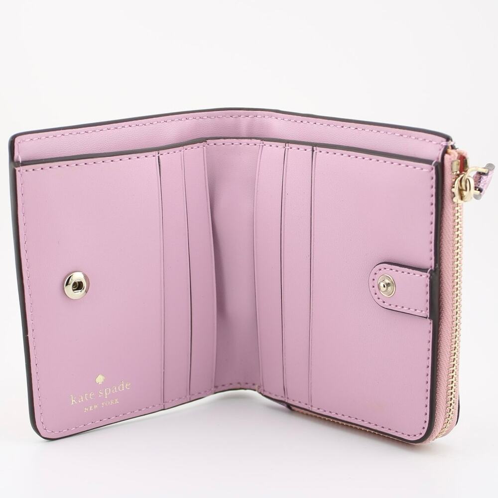 Kate Spade Glittery Pink Zip Wallet Pre-owned - Picture 6 of 7